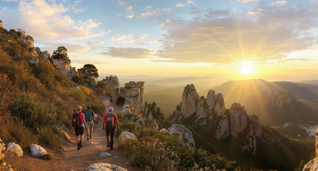 hiking in Spain