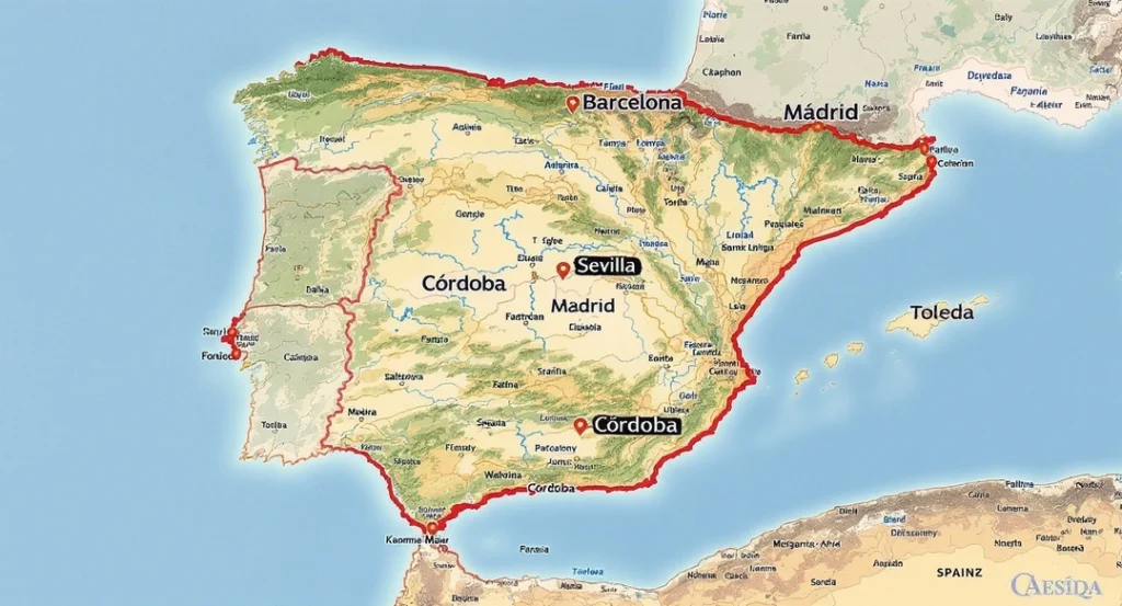 Spain itinerary
