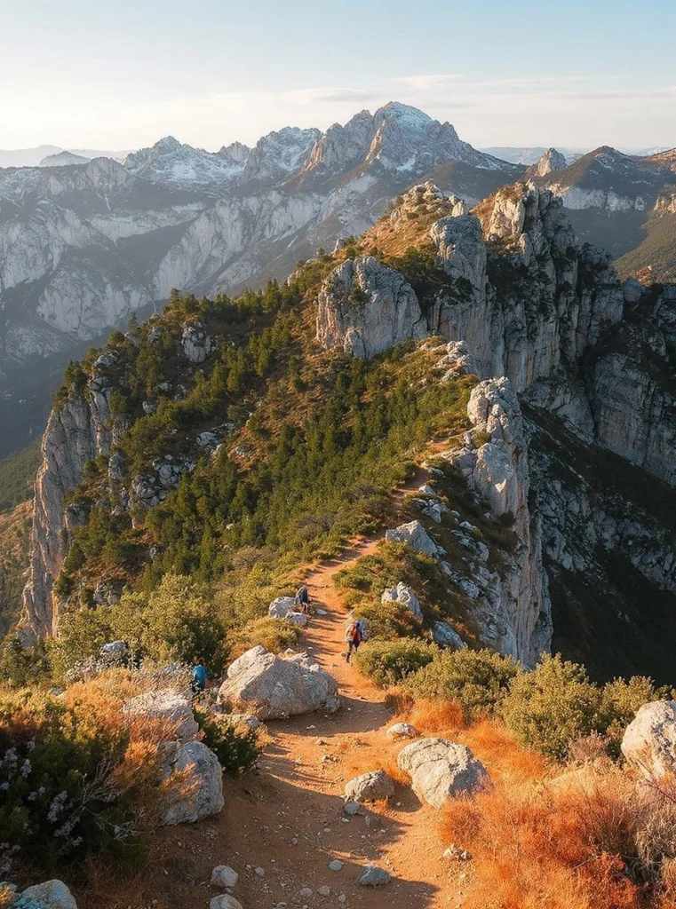 hiking in Spain