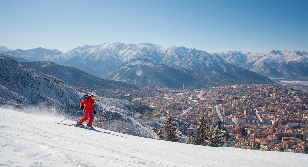 skiing in sierra nevada granada spain​