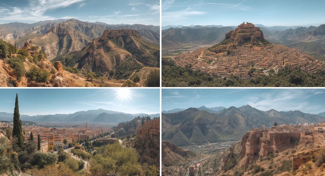 granada spain sierra nevada mountains​